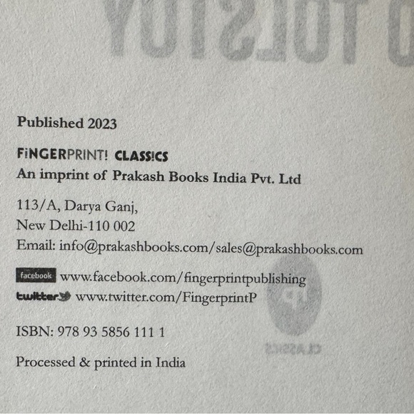 Leo Tolstoy Anna Karenina – Fingerprint! Classics 2023 Decorative Hardcover - Picture 9 of 11